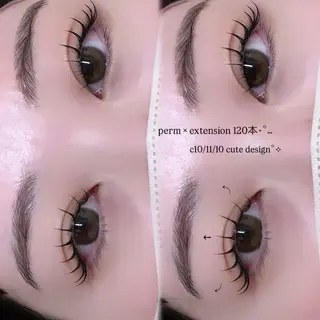 マツエク・マツパ Niyu栄店 Manaのマツエク・マツパデザイン