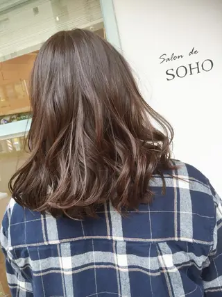 ミディアム カラー ◇おの あすか◇のヘアスタイル
