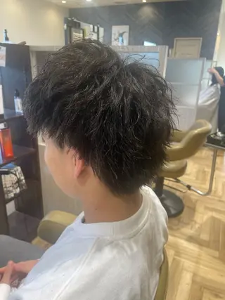 パーマ 中村 誠也のヘアスタイル