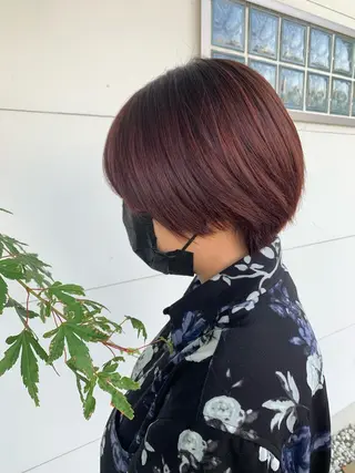 カラー 三品 早妃のヘアスタイル