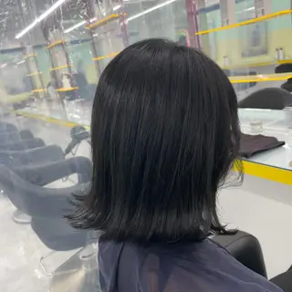 ロング カラー ヘアアレンジ ☁️縮毛矯正✖️ 透明感☁️りくのヘアスタイル