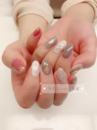 ミディアム nail jaol池袋店所属・ネイルJaol 池袋のネイルデザイン