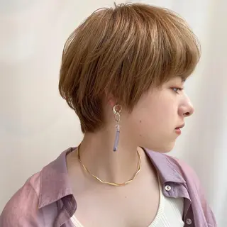 ショート 韓国くびれレイヤー 🇰🇷はづきのヘアスタイル