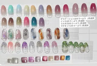 ネイル フルリール 【プライベートサロンのネイルデザイン
