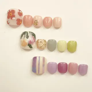 ネイル マナビス& ボワールのネイルデザイン