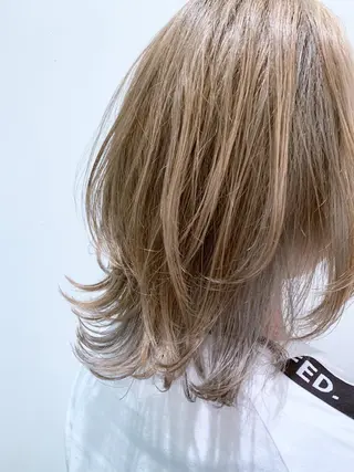 ミディアム Oasis GaRDEN 横浜店所属・🌼愛されヘア🌼 篠原優菜のヘアスタイル