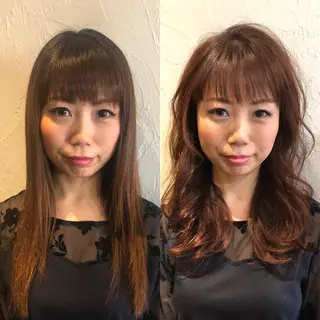 ロング hertim所属・髪質改善縮毛矯正 専門店のヘアスタイル