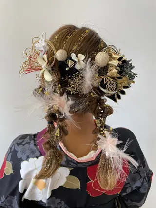 ヘアアレンジ kenje luscaのヘアスタイル