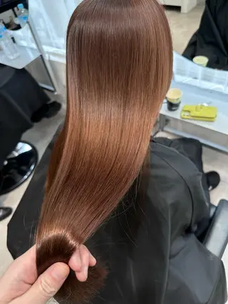 ロング 韓国ヘア/ワンホン ちひろのヘアスタイル