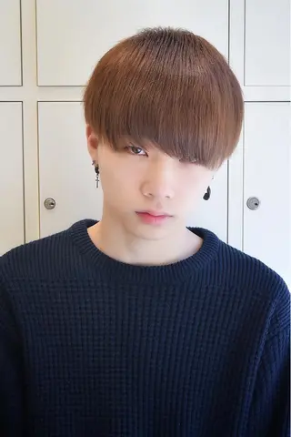 ショート カラー パーマ メンズ ［銀座］淡色 ラベンダー🫧大村のヘアスタイル