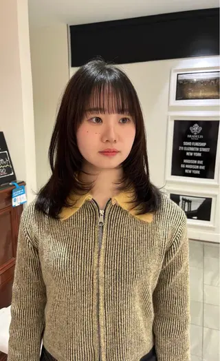 ミディアム BEHIVE PARCO2所属・門田 楓香のヘアスタイル