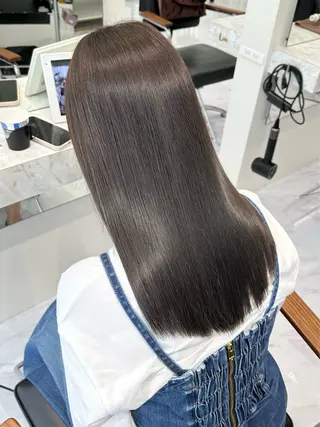 ロング 西川 ことねのヘアスタイル