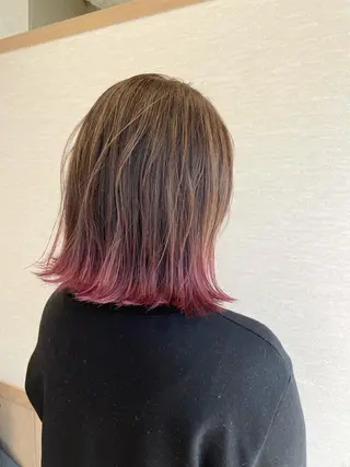 ミディアム カラー GO TODAY SHAiRE  SALON  名古屋店所属・miho 🌼🌼🌼のヘアスタイル