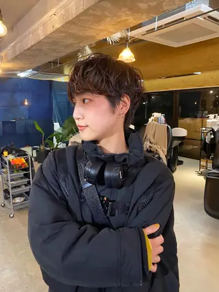 ショート パーマ GATTACA所属・KEI gattacaのヘアスタイル