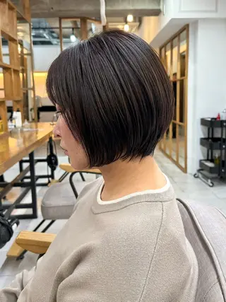 ショート カラー ヘアアレンジ 韓国レイヤーカット★ 小林大樹のヘアスタイル