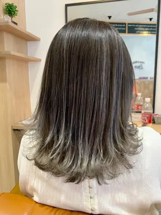 ミディアム カラー オーナースタイリスト 宗正淳志のヘアスタイル