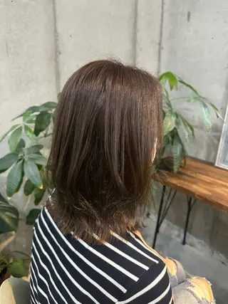 ミディアム trip香椎店所属・田本 雛のヘアスタイル