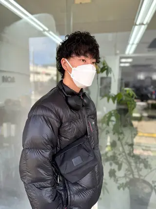 ショート パーマ メンズ メンズパーマの達人 / タカシマダイスケのヘアスタイル