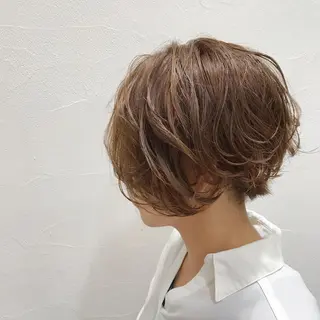 ショート カラー メンズカット特化柏駅 徒歩3分LOUのヘアスタイル