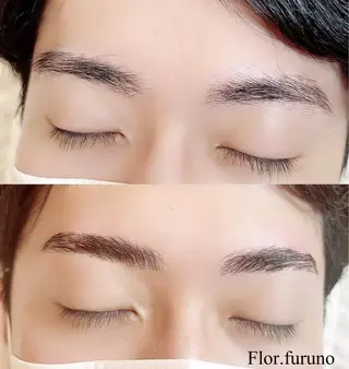 マツエク・マツパ アイブロウ Flor上大岡 ＊フルノ リナ＊のマツエク・マツパデザイン