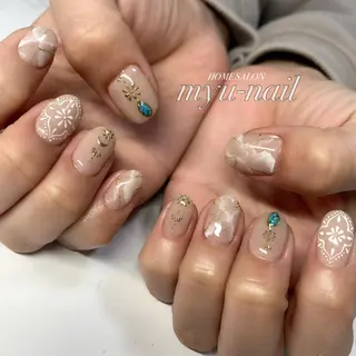 ネイル ホームサロン myu-nailのネイルデザイン