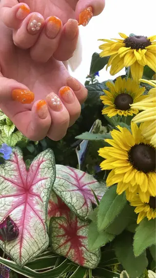 ネイル nailsalon　hue所属・小山 羽奈のネイルデザイン