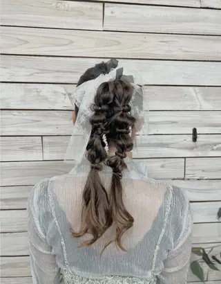 ヘアアレンジ 西林 玲那のヘアスタイル