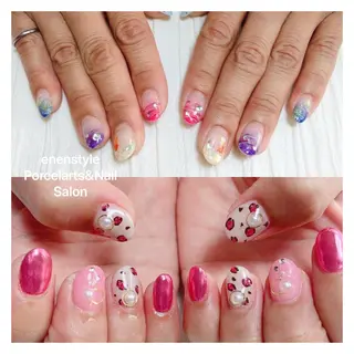 ショート ネイル 👑enen style👑のネイルデザイン