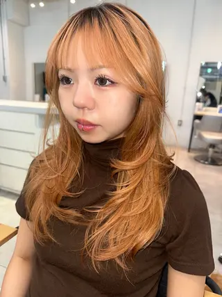 ロング カラー HARE &nail ☪️remiのヘアスタイル