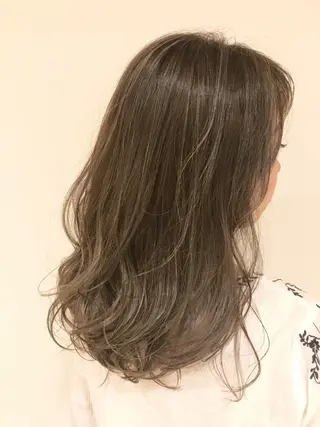 ミディアム カラー ハイライト/髪質改善 ✂️十河祐輝のヘアスタイル