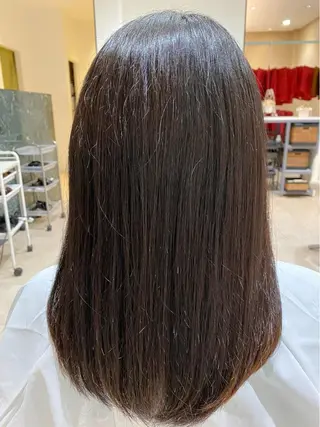 ロング タナカ レイヤのヘアスタイル