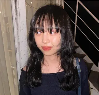 セミロング カラー Bërg所属・Bërg kiraのヘアスタイル