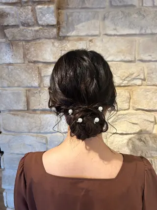 ヘアアレンジ Mei /オリーブ カラー/アレンジのヘアスタイル