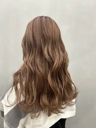 ロング カラー N/デザインカラー 🌿ナギのヘアスタイル