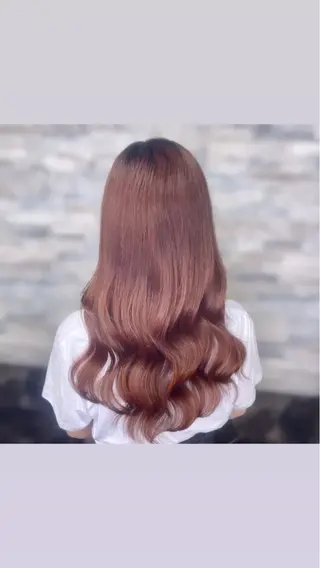 ロング tace新宿 めいのヘアスタイル