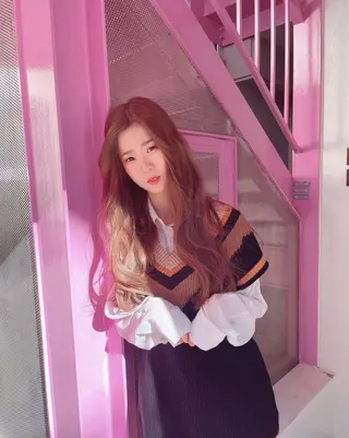 ロング カラー ヘアアレンジ haco+所属・🌈派手髪エクステ ブレイズ🌈ひろとのヘアスタイル