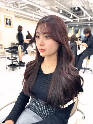 ロング 梅田／韓国ワンホン coco🪽🫧のヘアスタイル