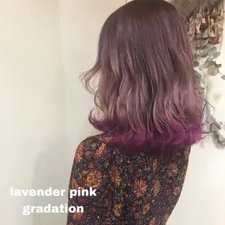 セミロング カラー 【淡色color/ nail】maikoのネイルデザイン