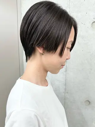 ショート 小顔ボブ/お悩み解決 /ボブパーマ/とういのヘアスタイル