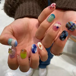 ネイル 平野葵🎀 hair/nailのネイルデザイン