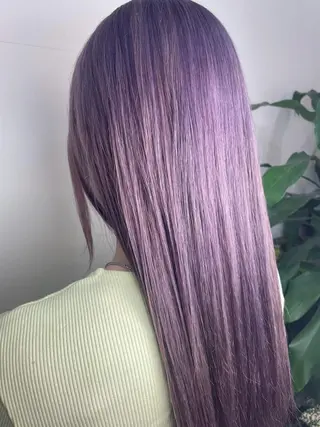 セミロング カラー WEST OLAND加藤圭介のヘアスタイル