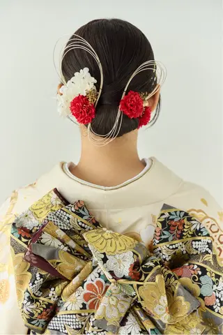 ヘアアレンジ ボブ/レイヤー/ 梅田/天野川奈緒のヘアスタイル