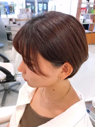 ショート 阿部 美咲のヘアスタイル