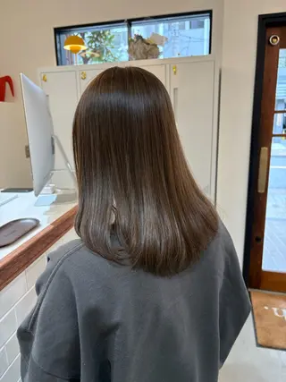 ミディアム ボブ/レイヤー /河内温太のヘアスタイル