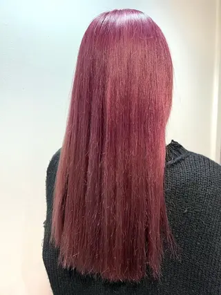 ロング カラー ケアブリーチ/ili 村上佳那多のヘアスタイル