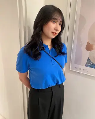 セミロング カラー riria/ボブ /ブラウンカラー🎀のヘアスタイル