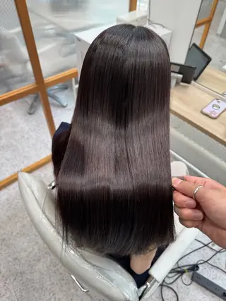 ロング 美髪矯正/髪質改善 /氏原のヘアスタイル