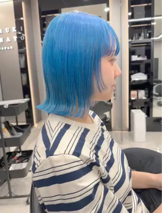 ミディアム カラー hair salon Ranun髪質改善のヘアスタイル