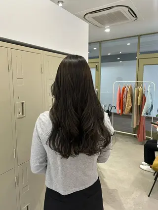 ロング カラー 戸田 望月のヘアスタイル