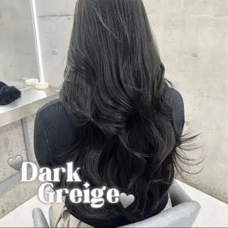 ロング カラー CYM所属・ワンカラー/レイヤー 🩷モエのヘアスタイル